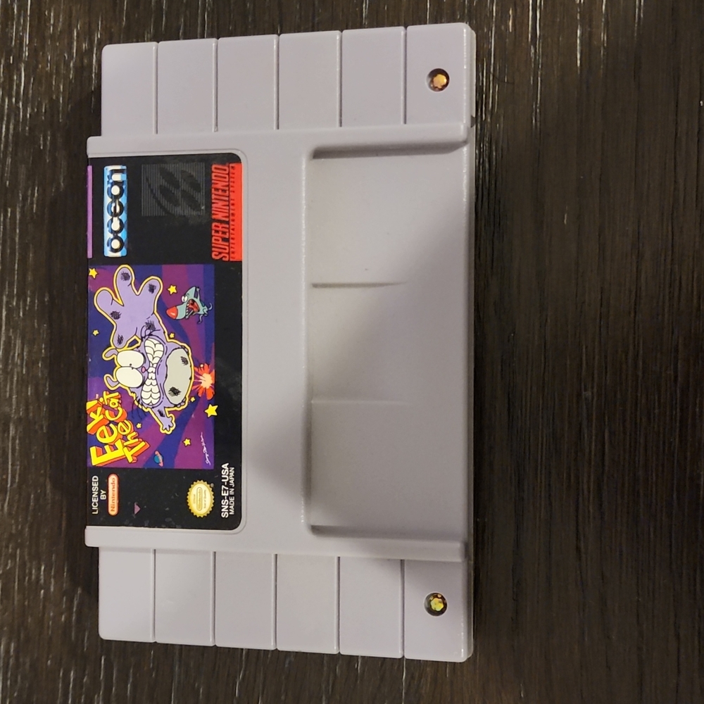 Super Nintendo (SNES) Eek! The Cat Game